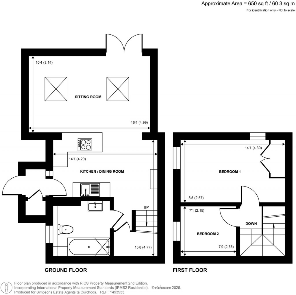 Floorplans For Woking, Surrey