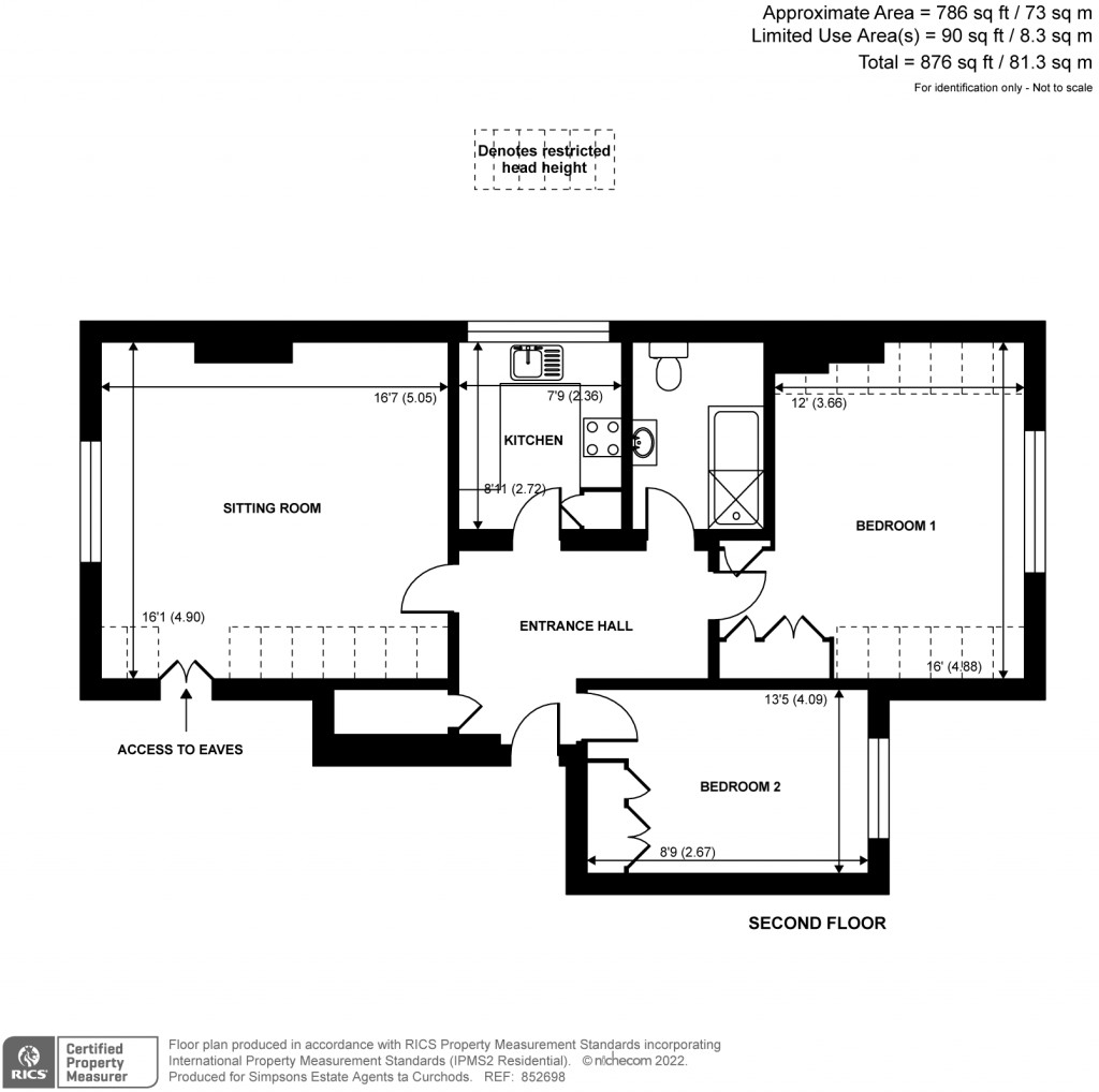 Floorplans For Courthope, Pembroke Road, Woking, GU22