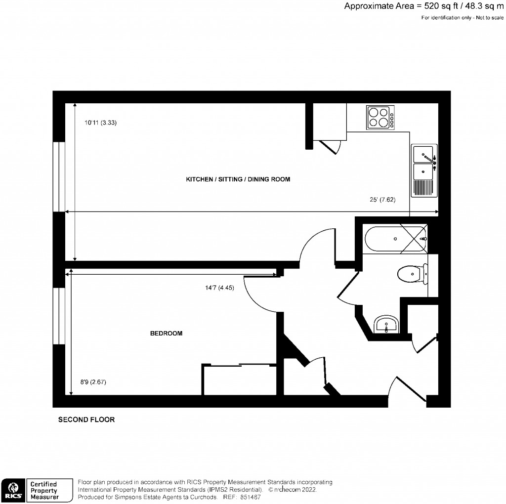 Floorplans For Goldsworth Road, 101 Goldsworth Road, Woking