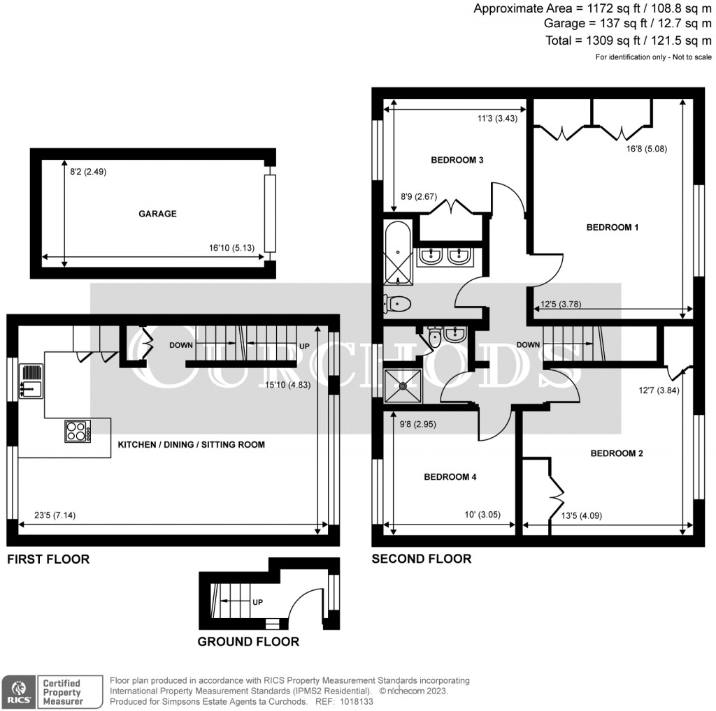 Floorplans For Moorholme, Woking, Surrey