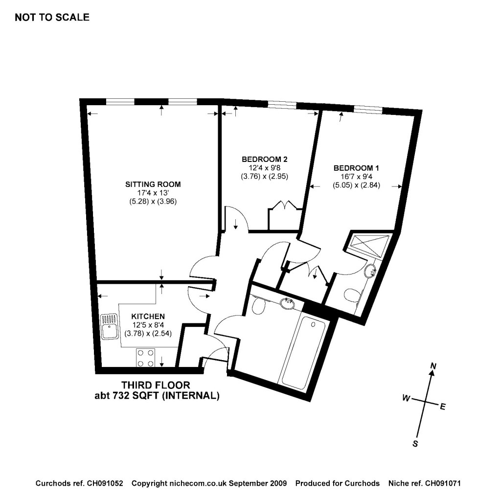 Floorplans For Heathside Crescent, Woking, Surrey