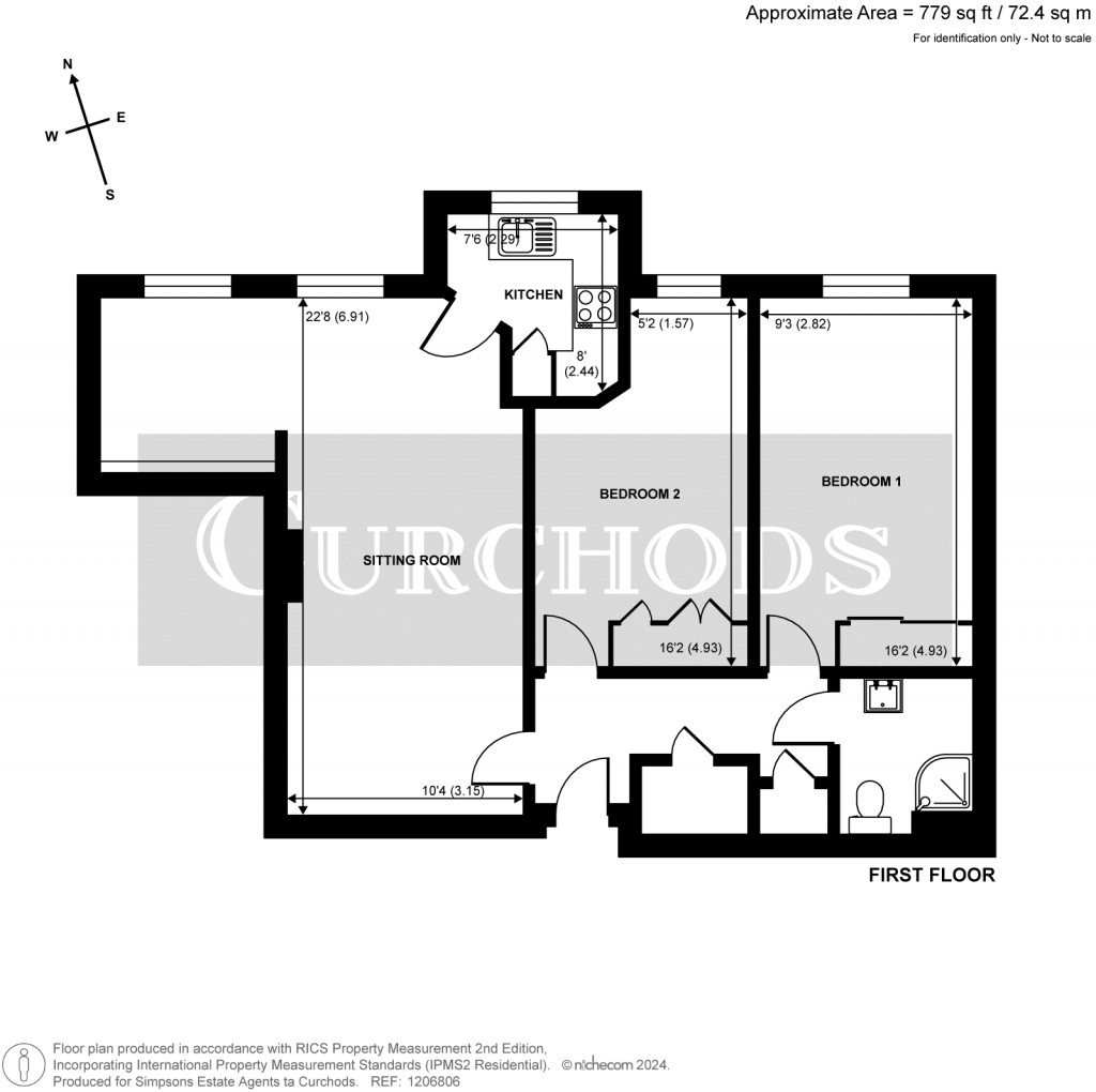 Floorplans For Grove Road, Woking, Surrey