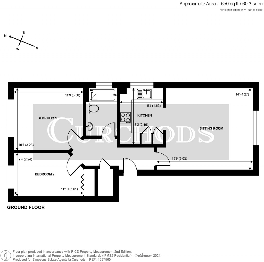 Floorplans For Tintagel Way, Woking, Surrey