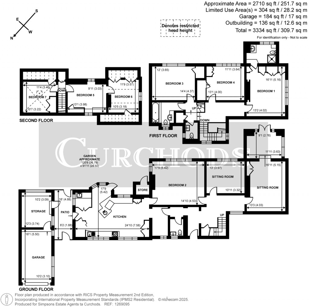 Floorplans For Old Avenue, West Byfleet, KT14