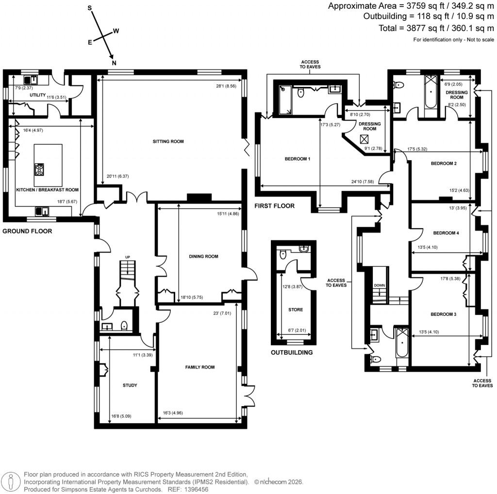 Floorplans For Woking, Surrey
