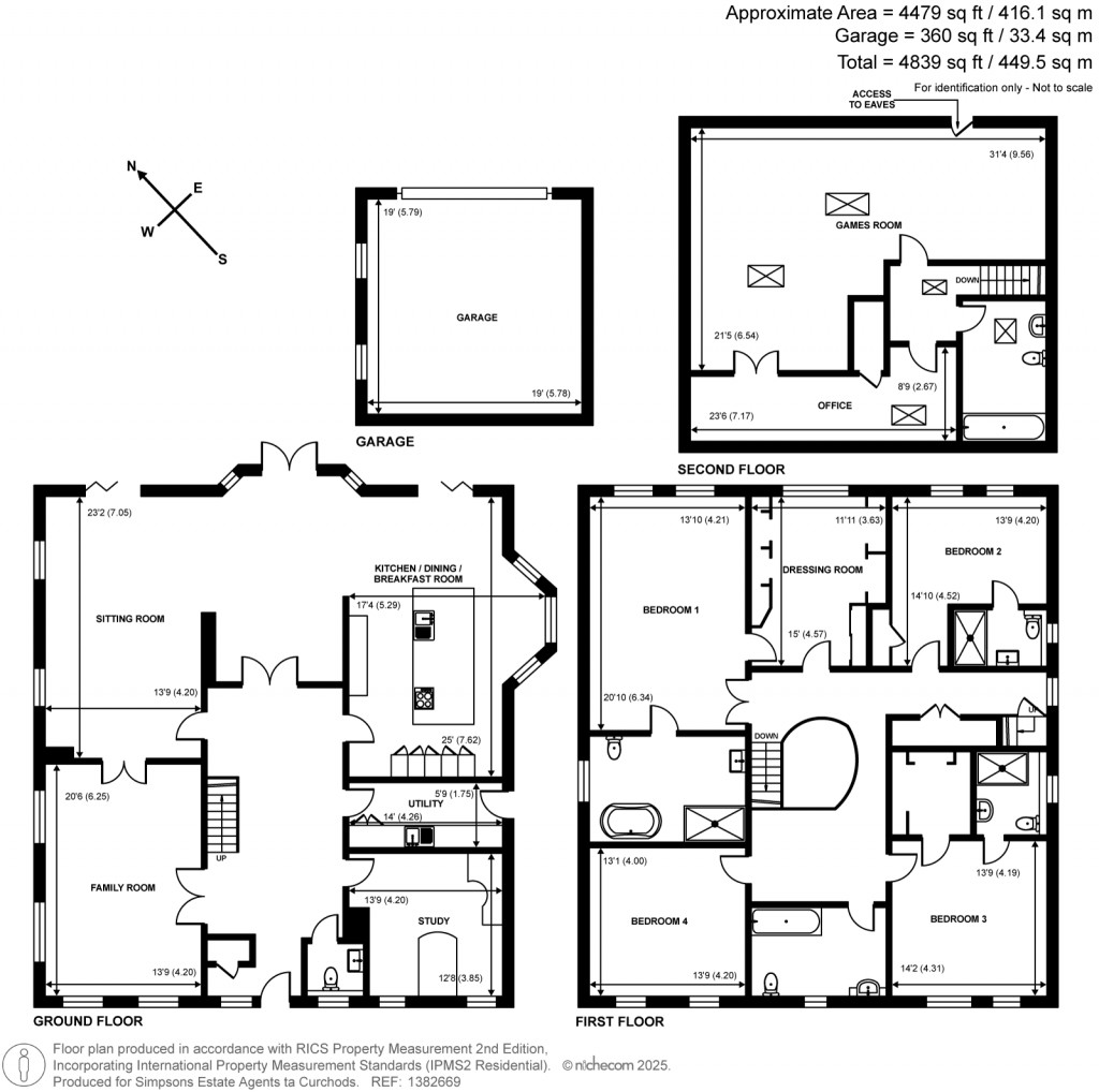 Floorplans For Walkers Ridge, Camberley