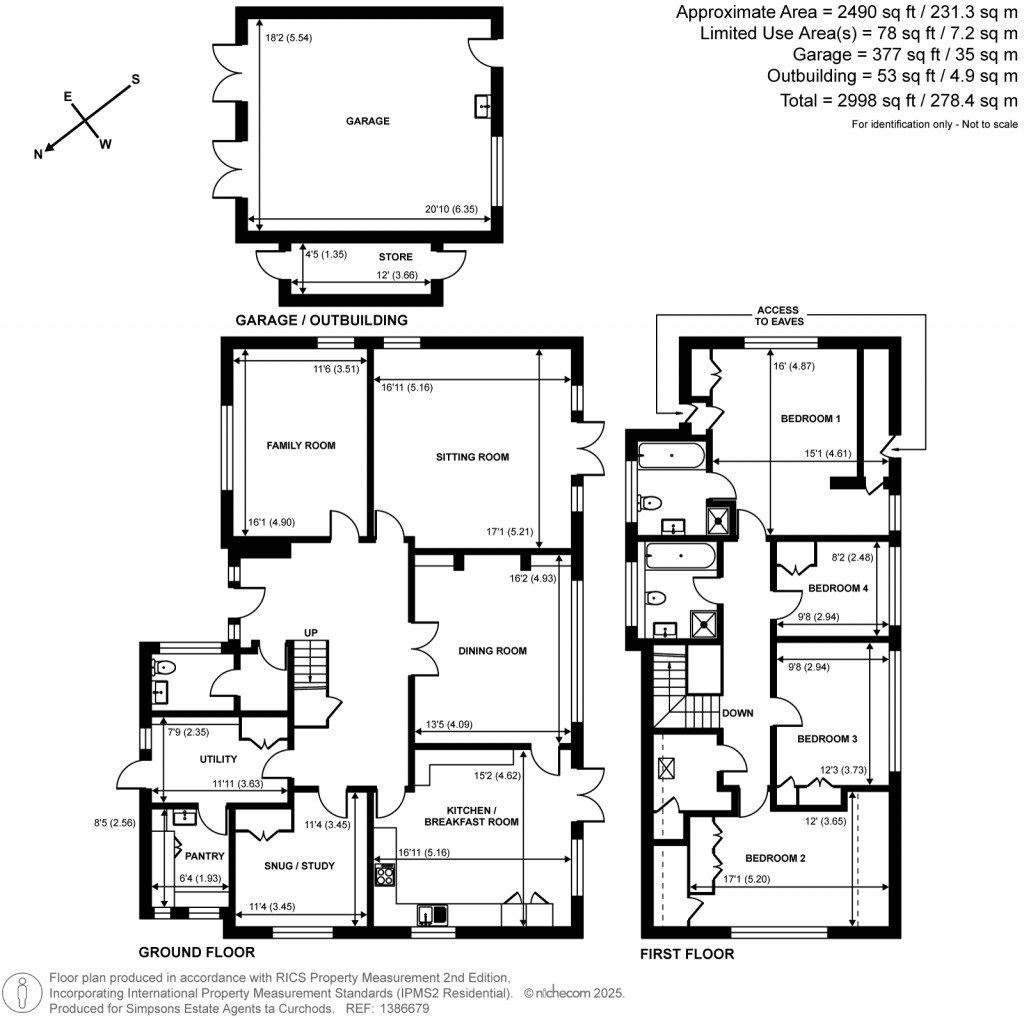 Floorplans For Knowl Hill, Woking
