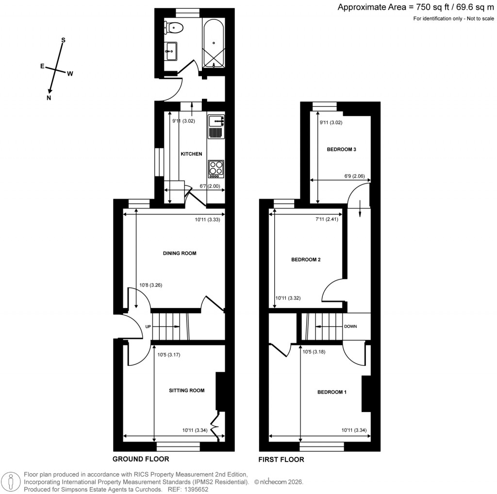 Floorplans For Station Road, West Byfleet, Surrey