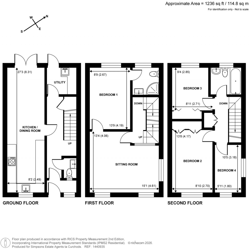 Floorplans For Woking, Surrey