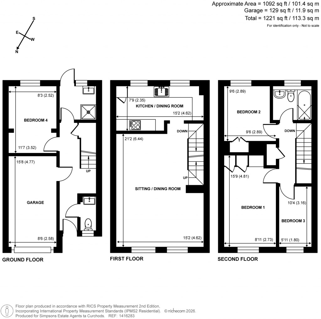 Floorplans For Woking, Surrey