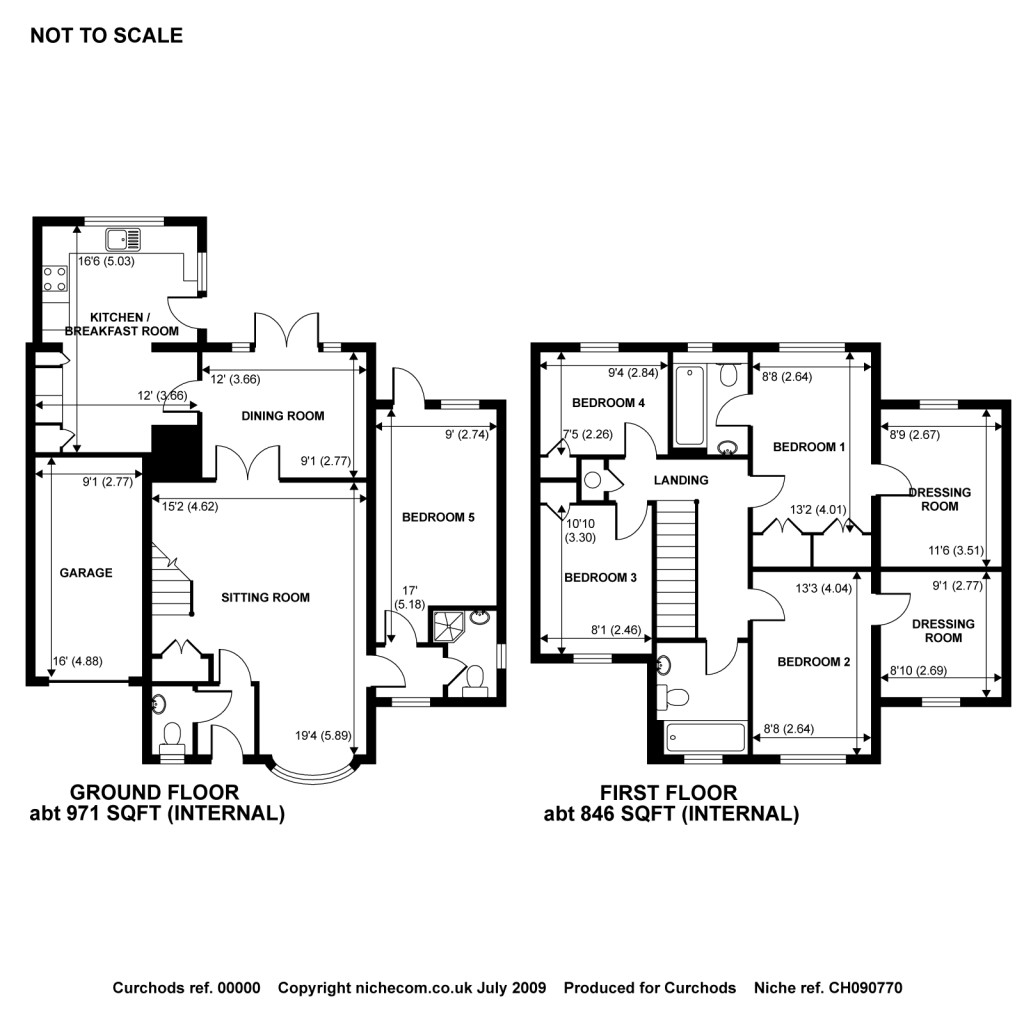 Floorplans For Mayfield Close, Walton-On-Thames, KT12