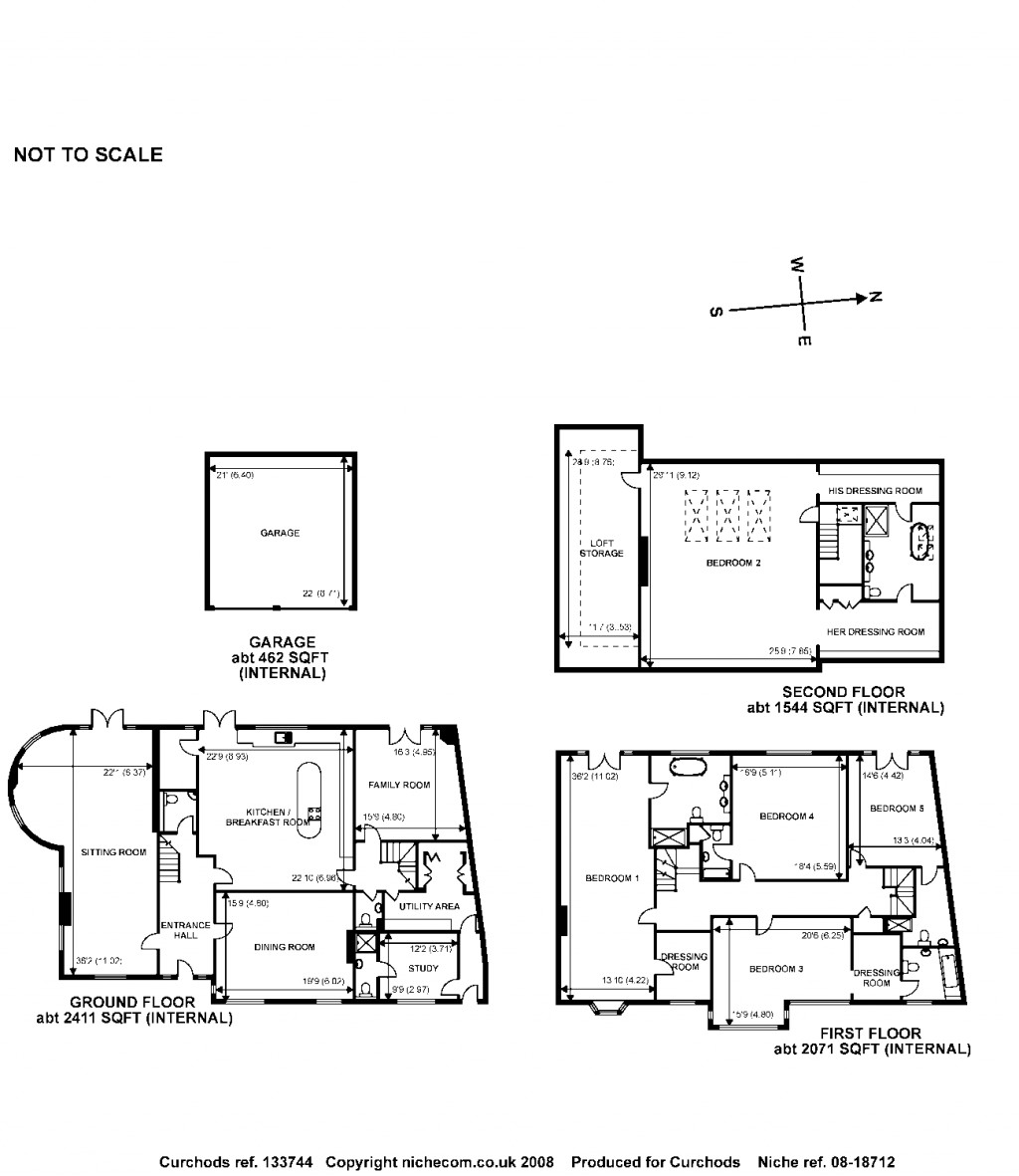 Floorplans For Ashley Road, Walton-On-Thames, KT12