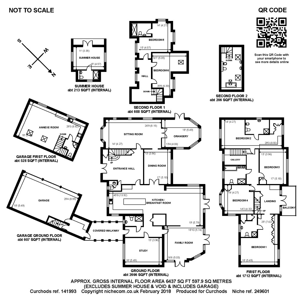 Floorplans For Silverdale Avenue, Ashley Park, Walton On Thames, KT12