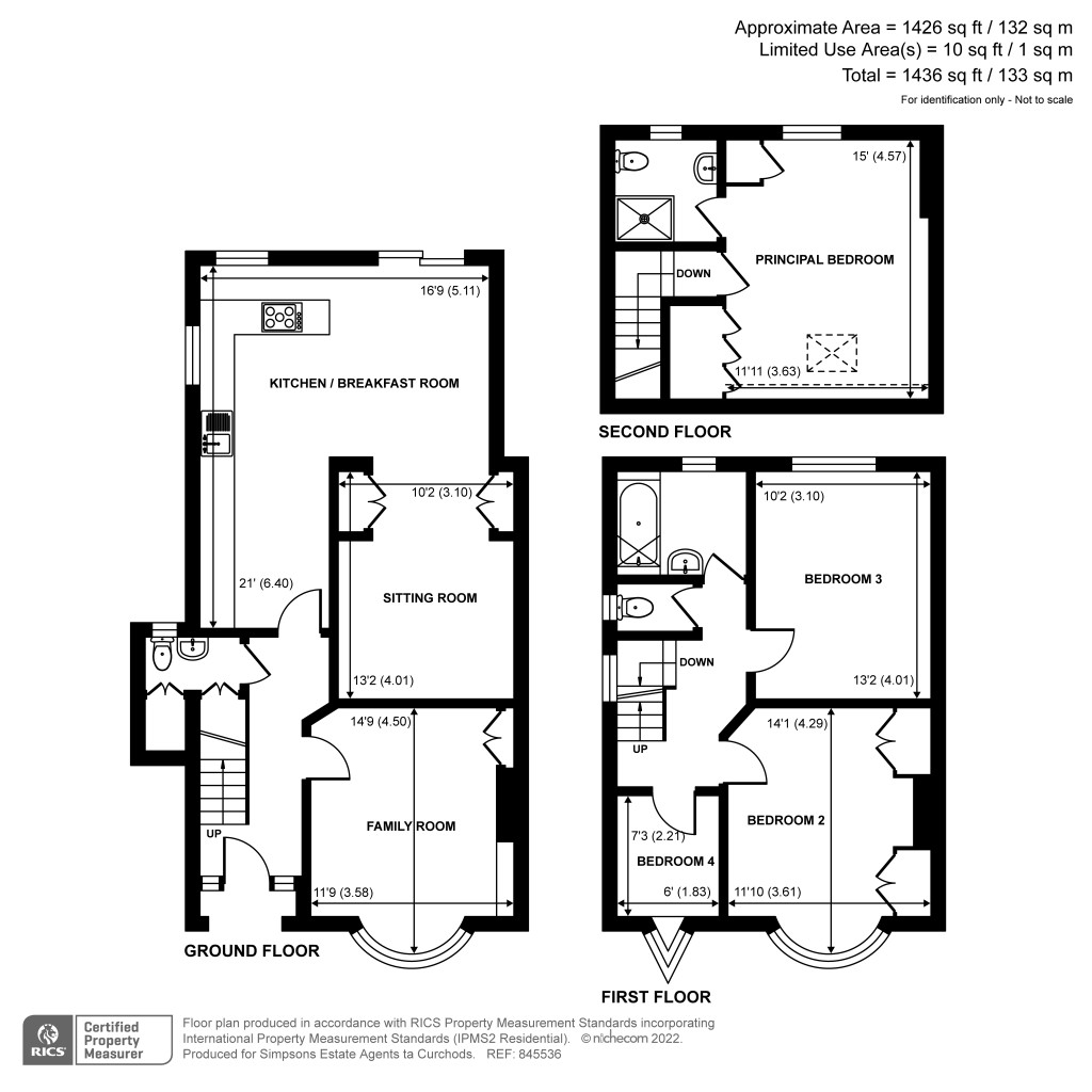 Floorplans For Dudley Road, Walton-On-Thames, KT12