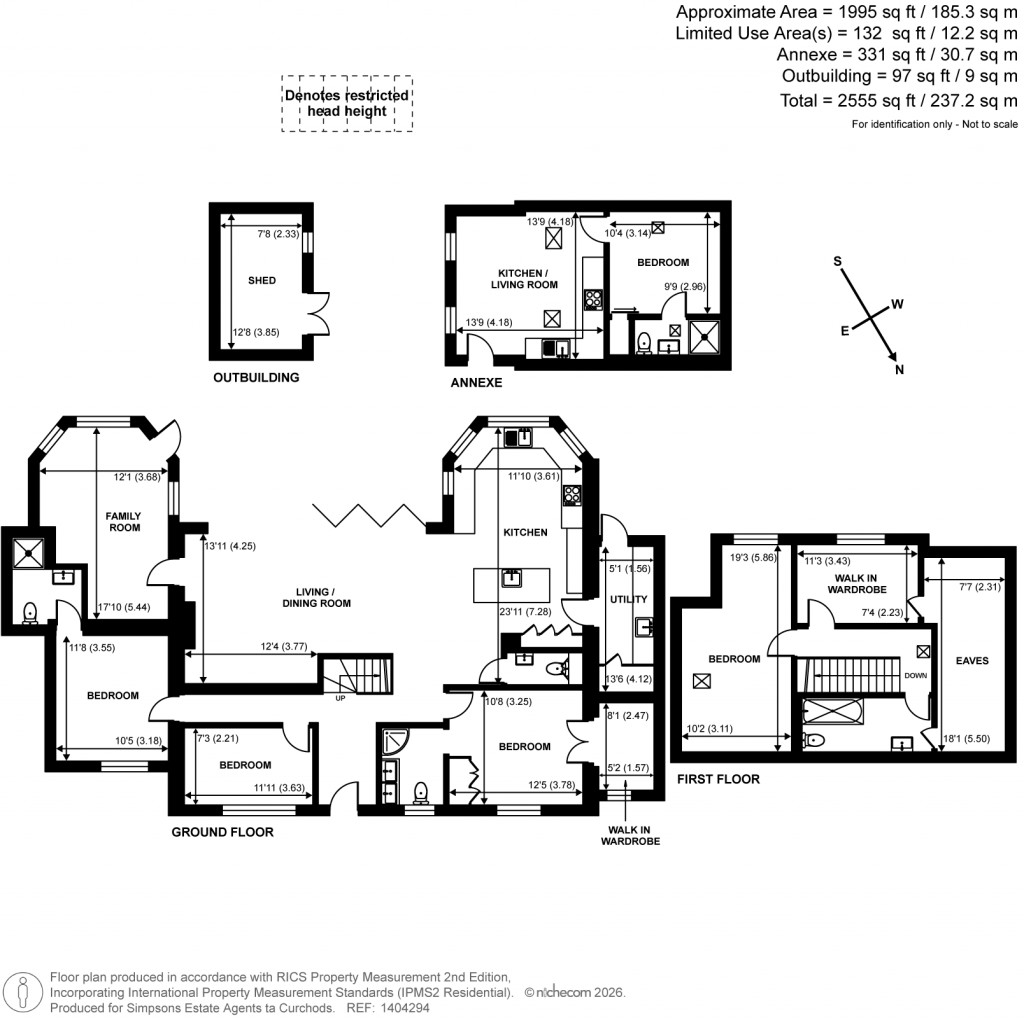 Floorplans For Sidney Road, Walton-On-Thames, Surrey