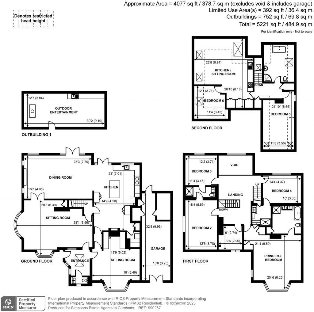 Floorplans For Crossway, Walton-On-Thames, KT12