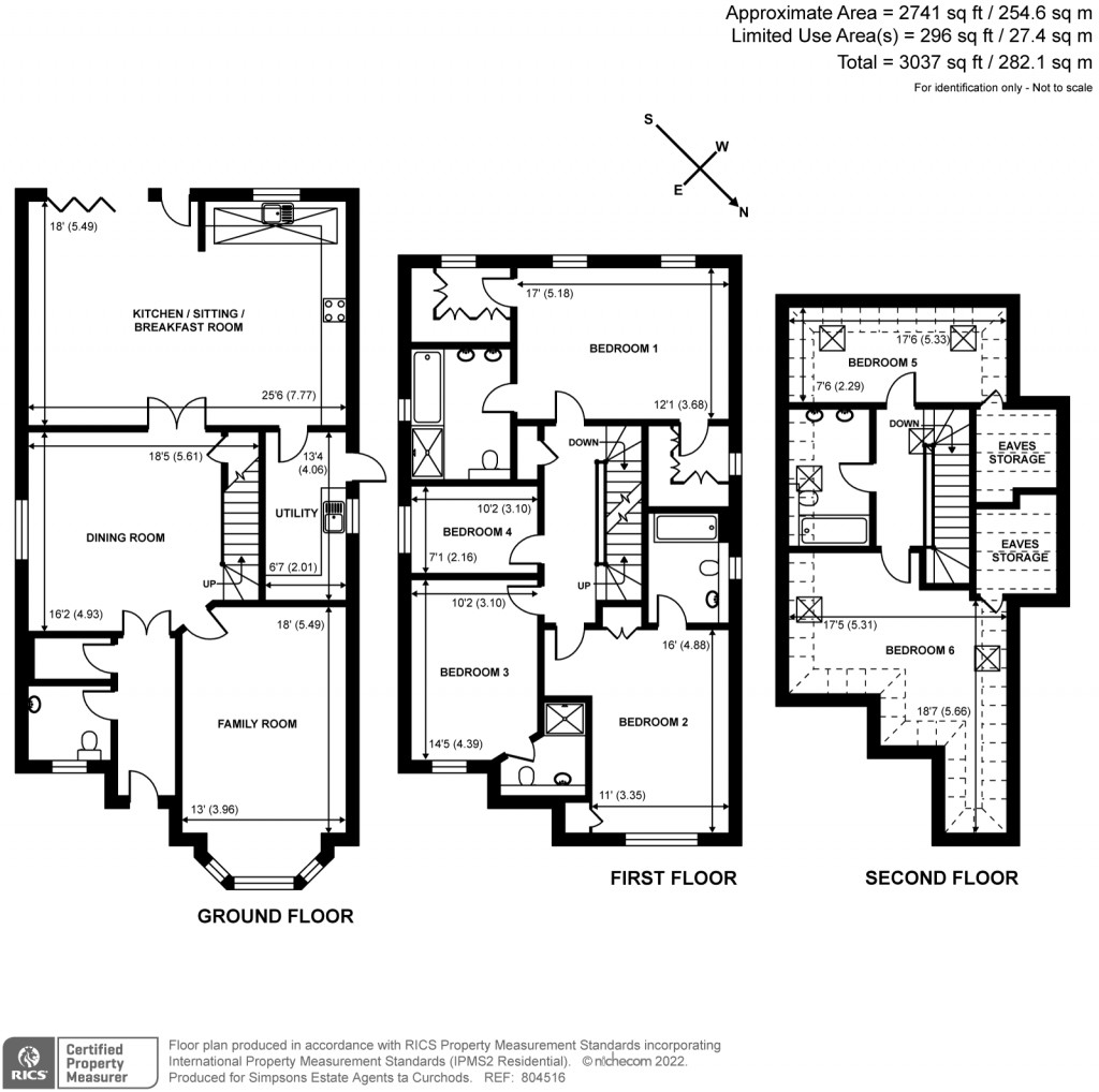 Floorplans For Grange Court, Walton-On-Thames, KT12