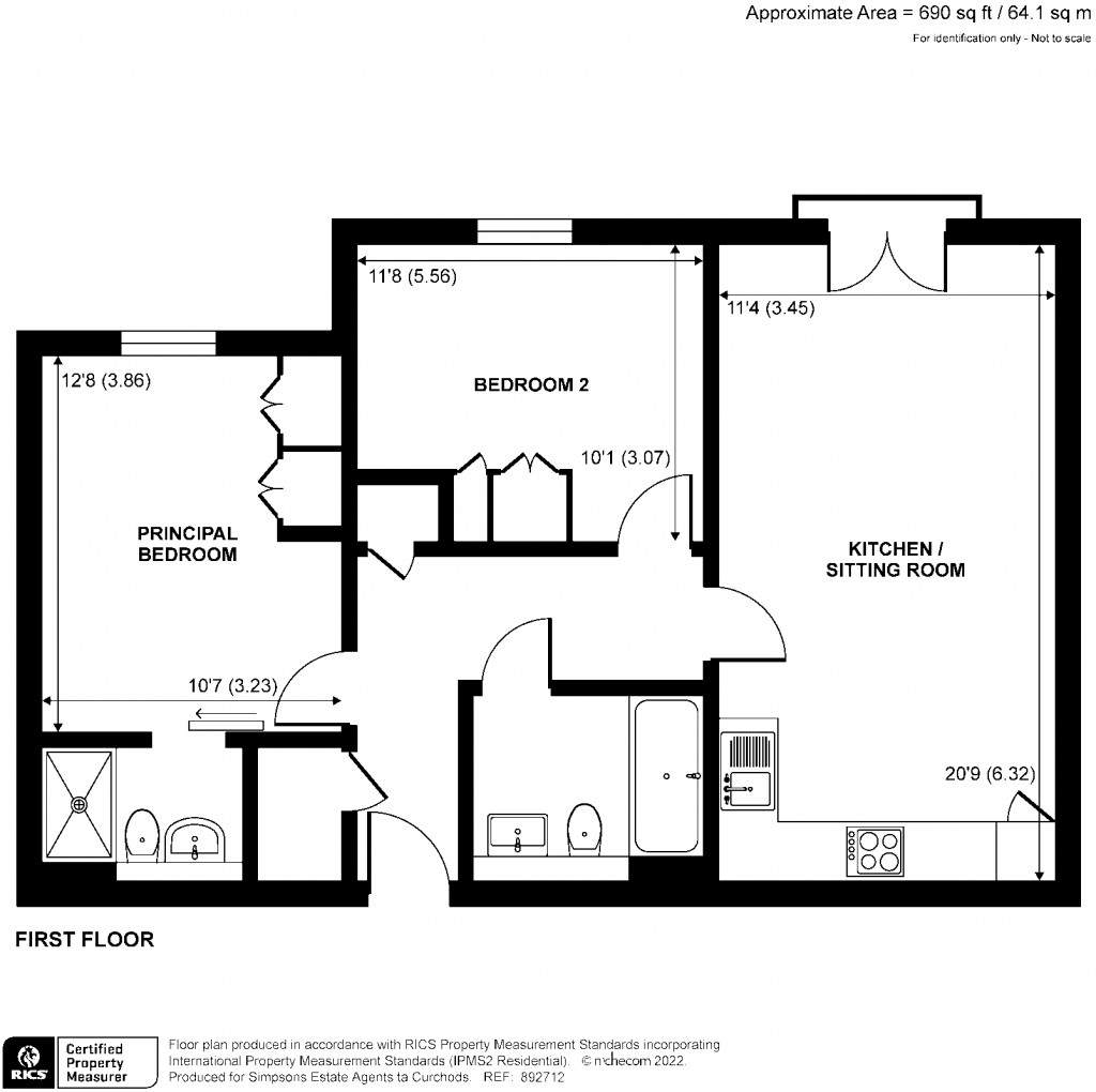 Floorplans For Bridge Street, Walton-On-Thames, Surrey