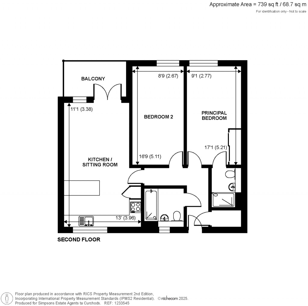 Floorplans For Mole Road, Hersham, Walton-On-Thames