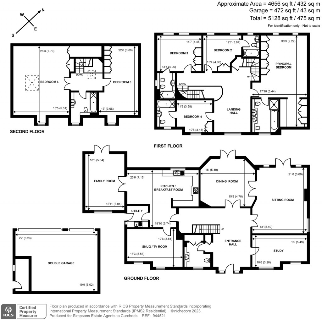 Floorplans For Fairmile Court, Cobham, KT11