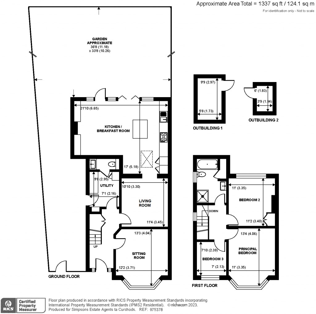 Floorplans For Endsleigh Gardens, Hersham, Walton-on-Thames, KT12