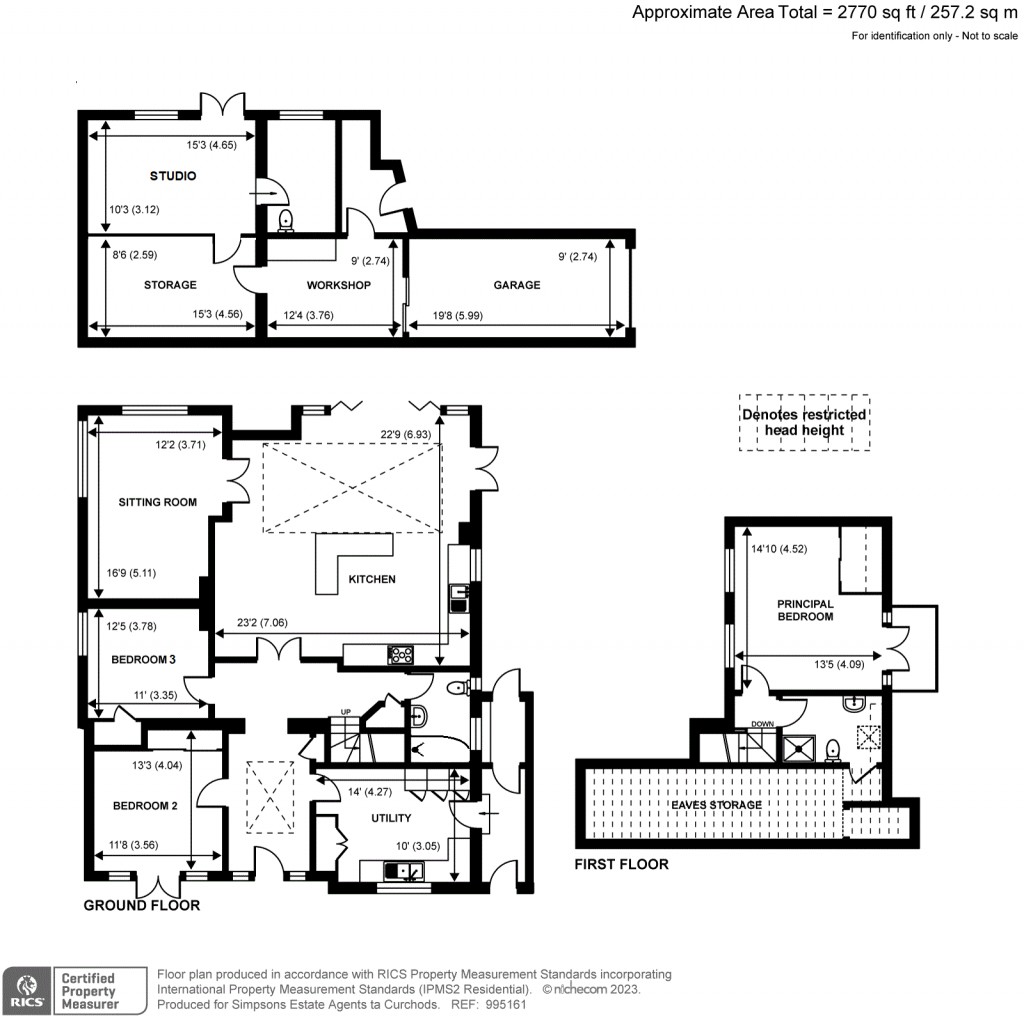 Floorplans For Felix Road, Walton-On-Thames, KT12