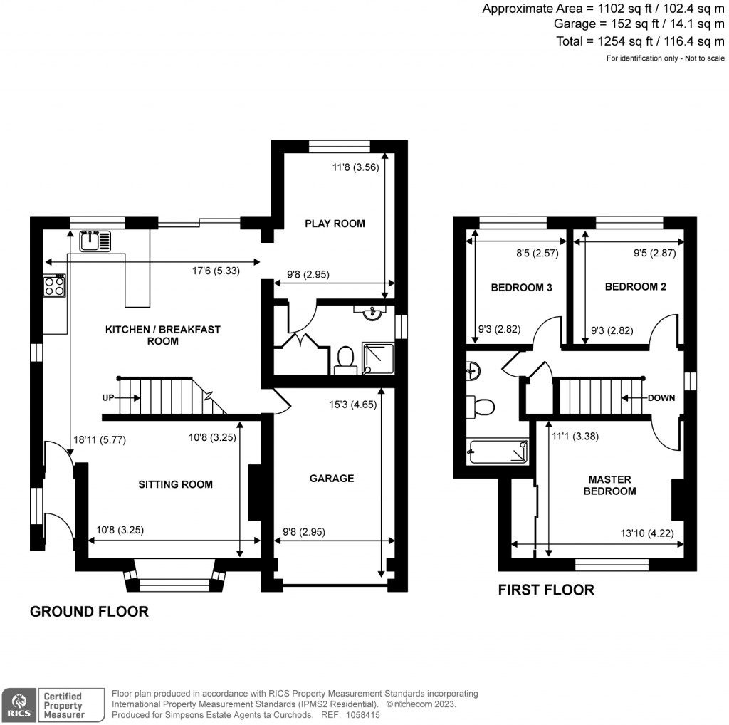Floorplans For Churchfield Road, Walton-On-Thames, Surrey