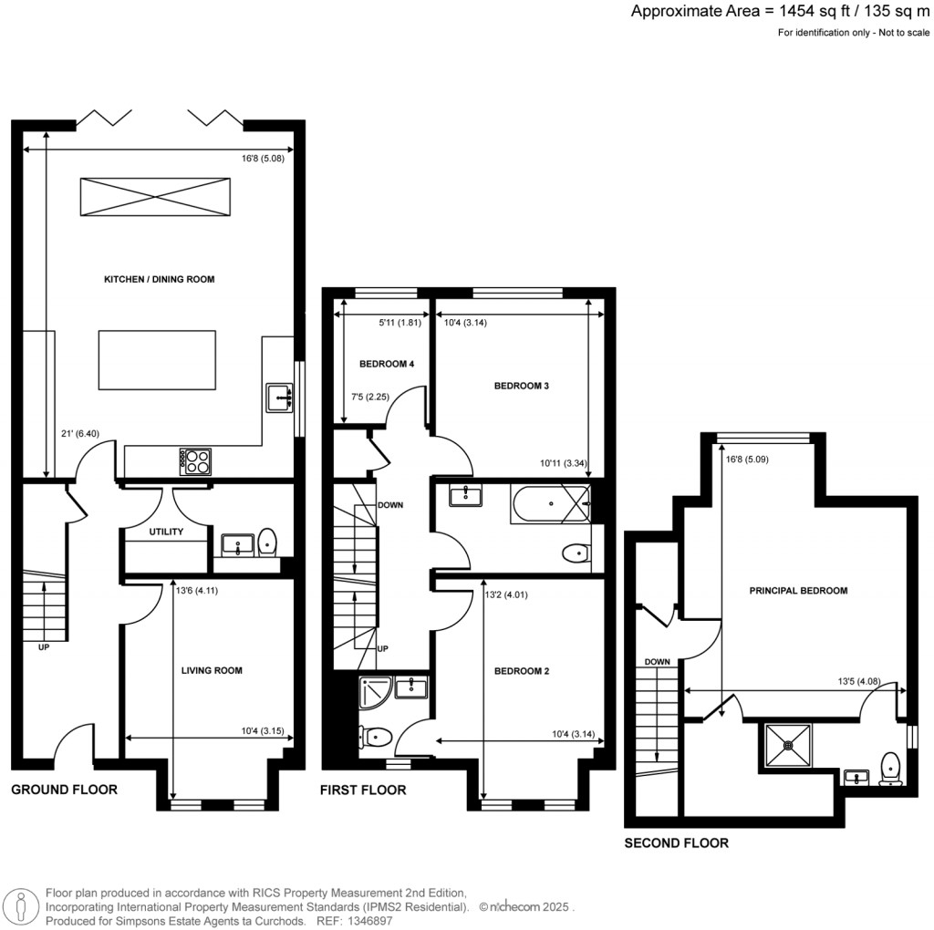 Floorplans For Dale Road, Walton-On-Thames, Surrey