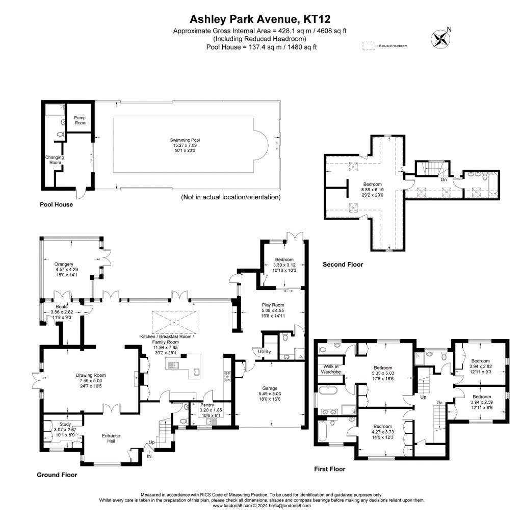 Floorplans For Ashley Park Avenue, Ashley Park, KT12