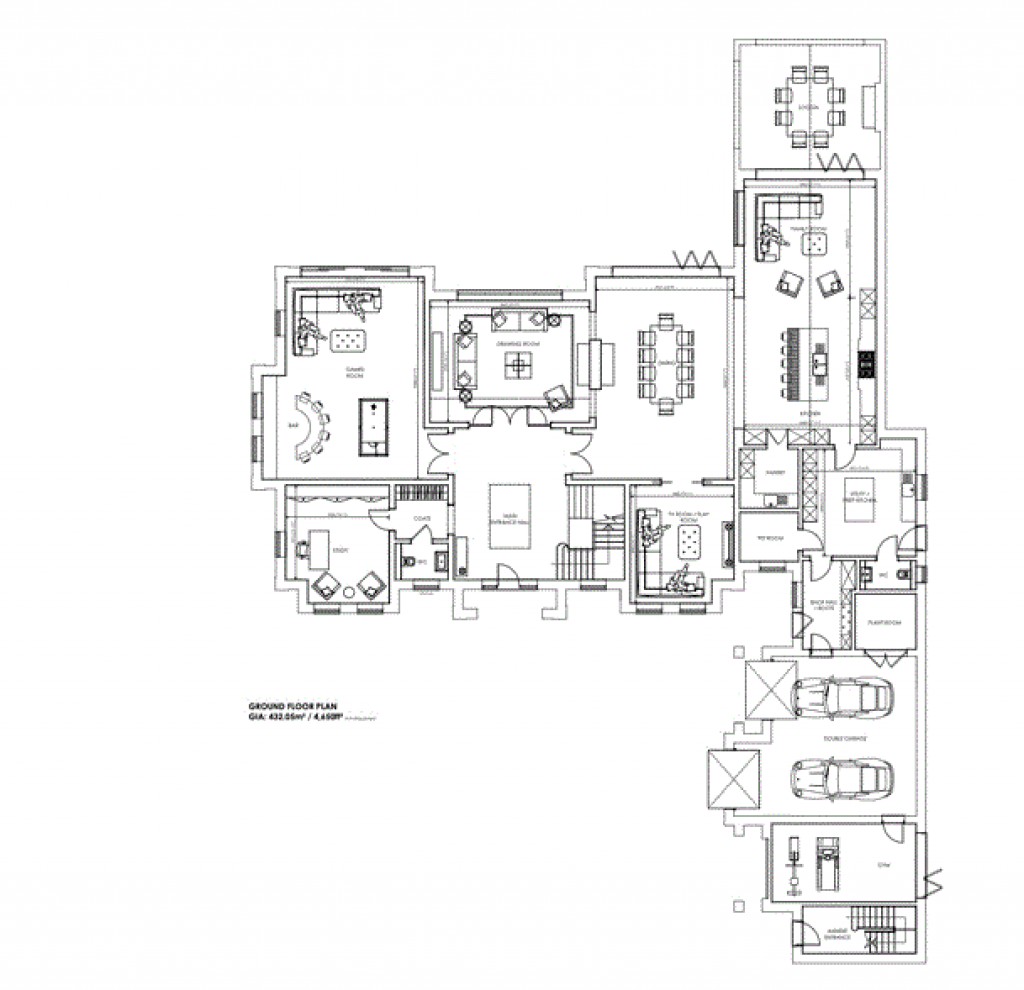 Floorplans For Eriswell Crescent, Burwood Park, Walton-On-Thames, KT12