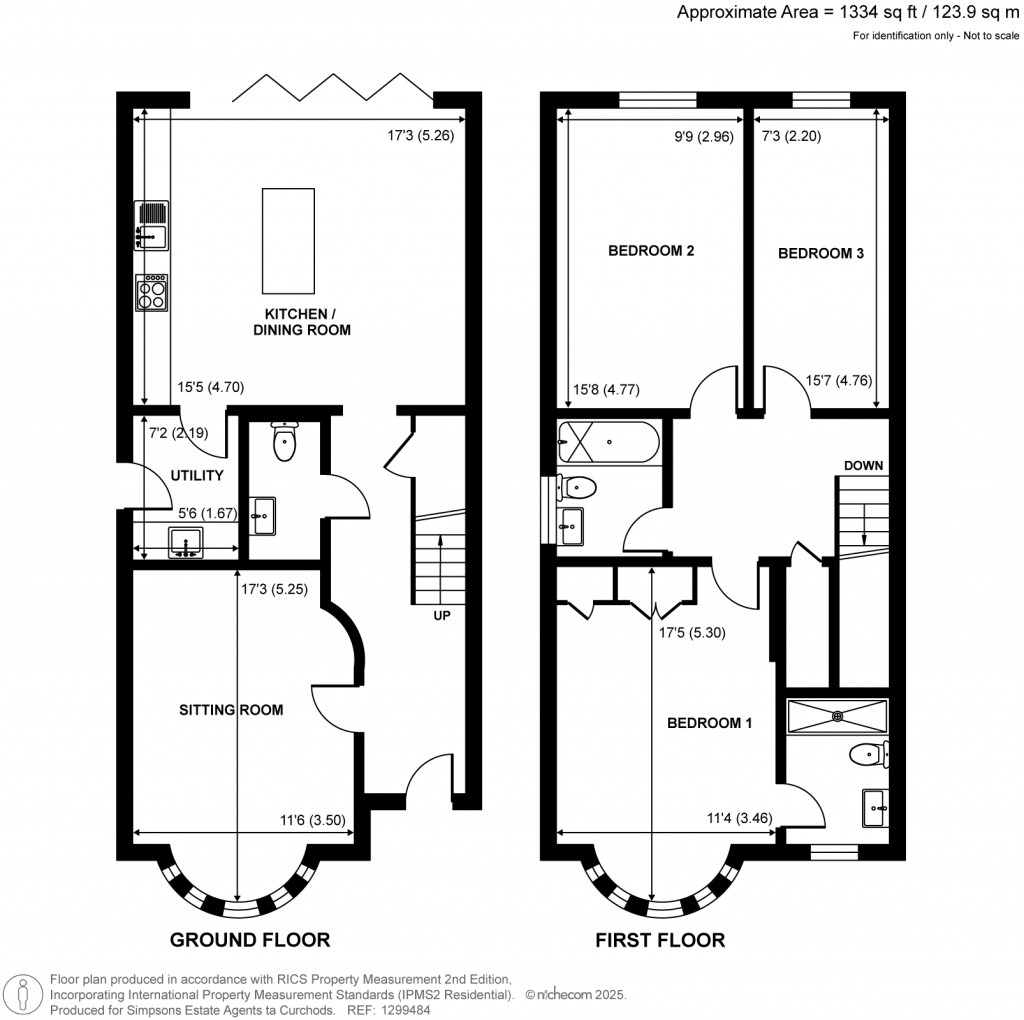 Floorplans For Warren Place, Walton-On-Thames, Surrey