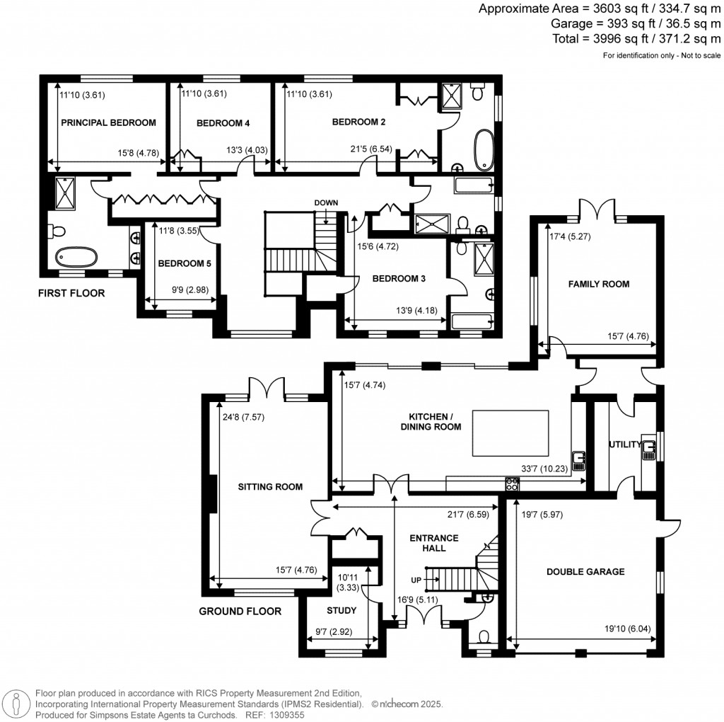 Floorplans For Adelaide Road, Walton-On-Thames, Surrey