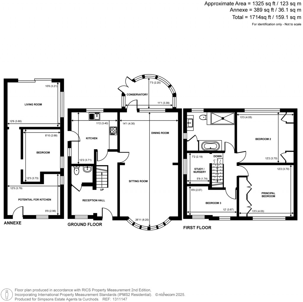 Floorplans For Clarence Road, Walton-on-Thames, Surrey