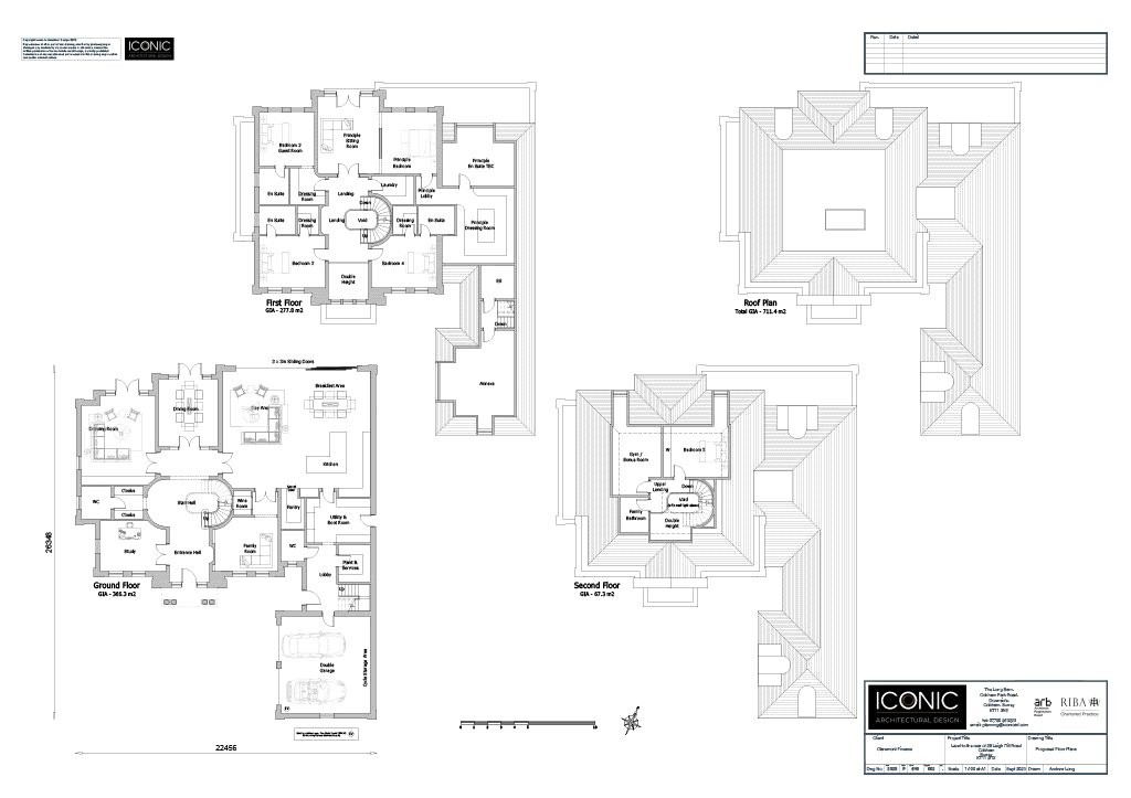 Floorplans For Broad High Way, Cobham, Surrey