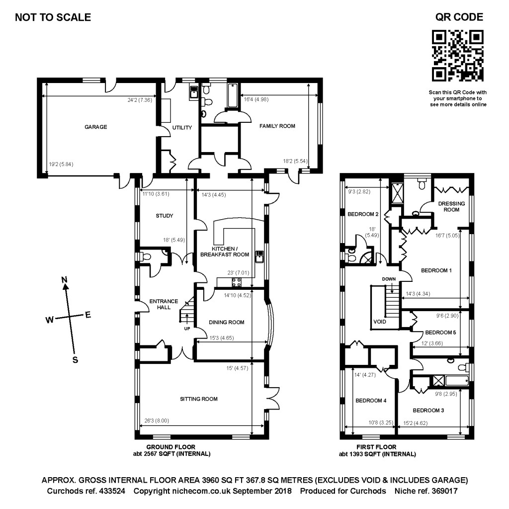 Floorplans For Ince Road, Burwood Park, KT12