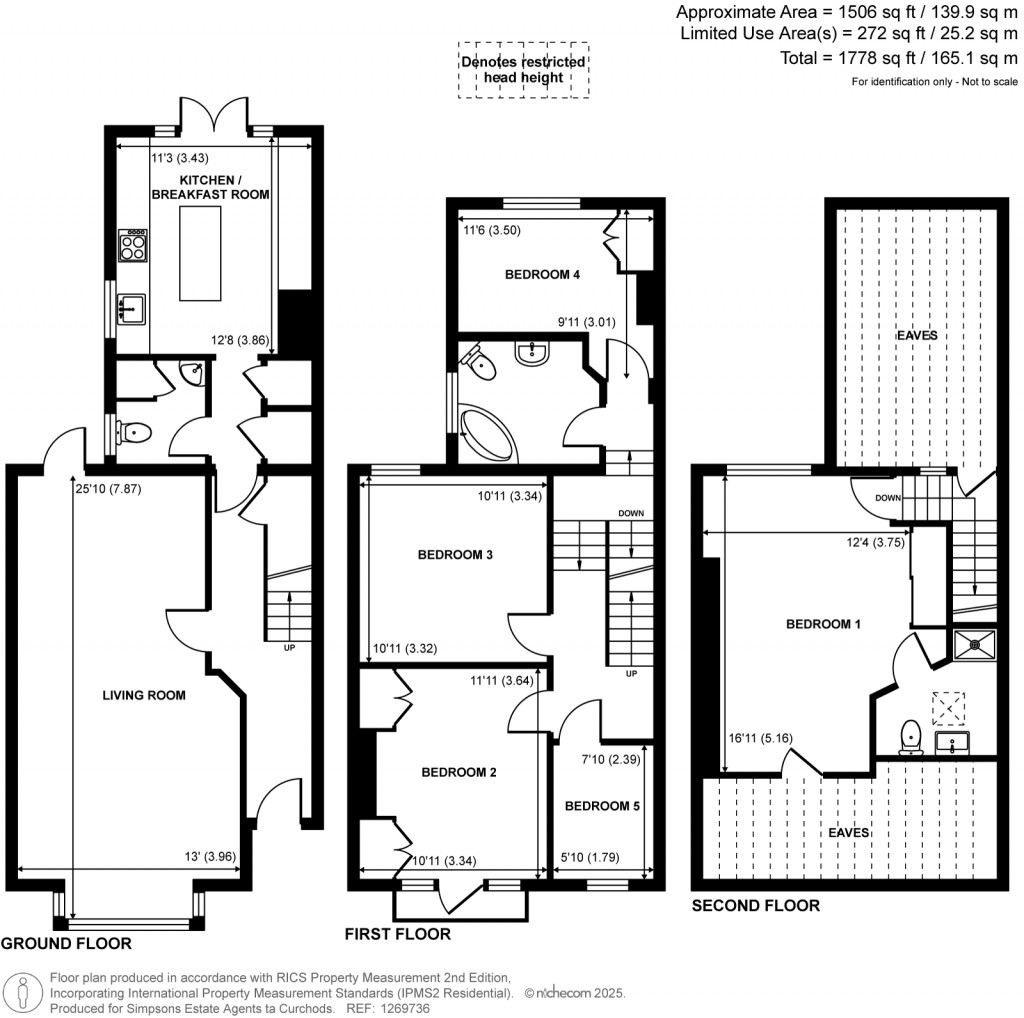 Floorplans For Kings Road, Walton-On-Thames, KT12