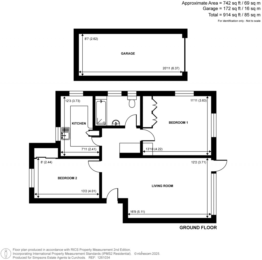 Floorplans For Chaseley Court, Oatlands Drive, Weybridge, KT13