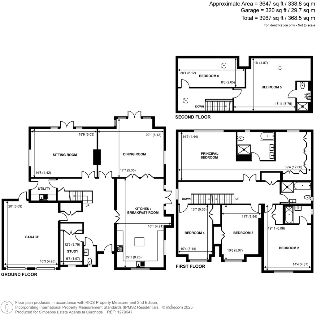 Floorplans For The Paddocks, Weybridge, KT13