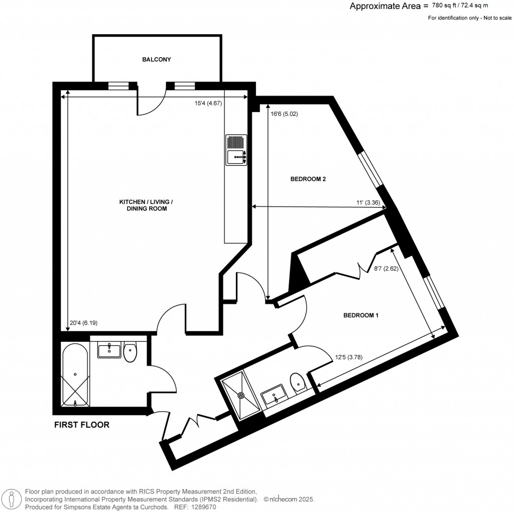 Floorplans For Bell Farm Way, Hersham, KT12