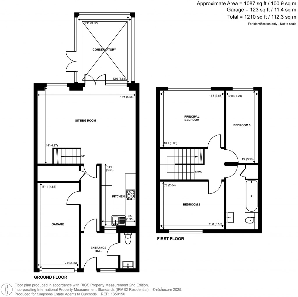 Floorplans For Montague Close, Walton-On-Thames, Surrey