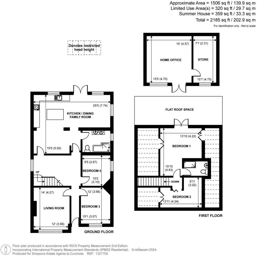 Floorplans For The Grove, Walton-On-Thames, Surrey