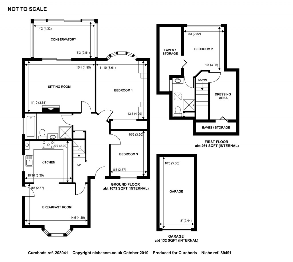 Floorplans For Winslow Way, Walton-On-Thames, Surrey