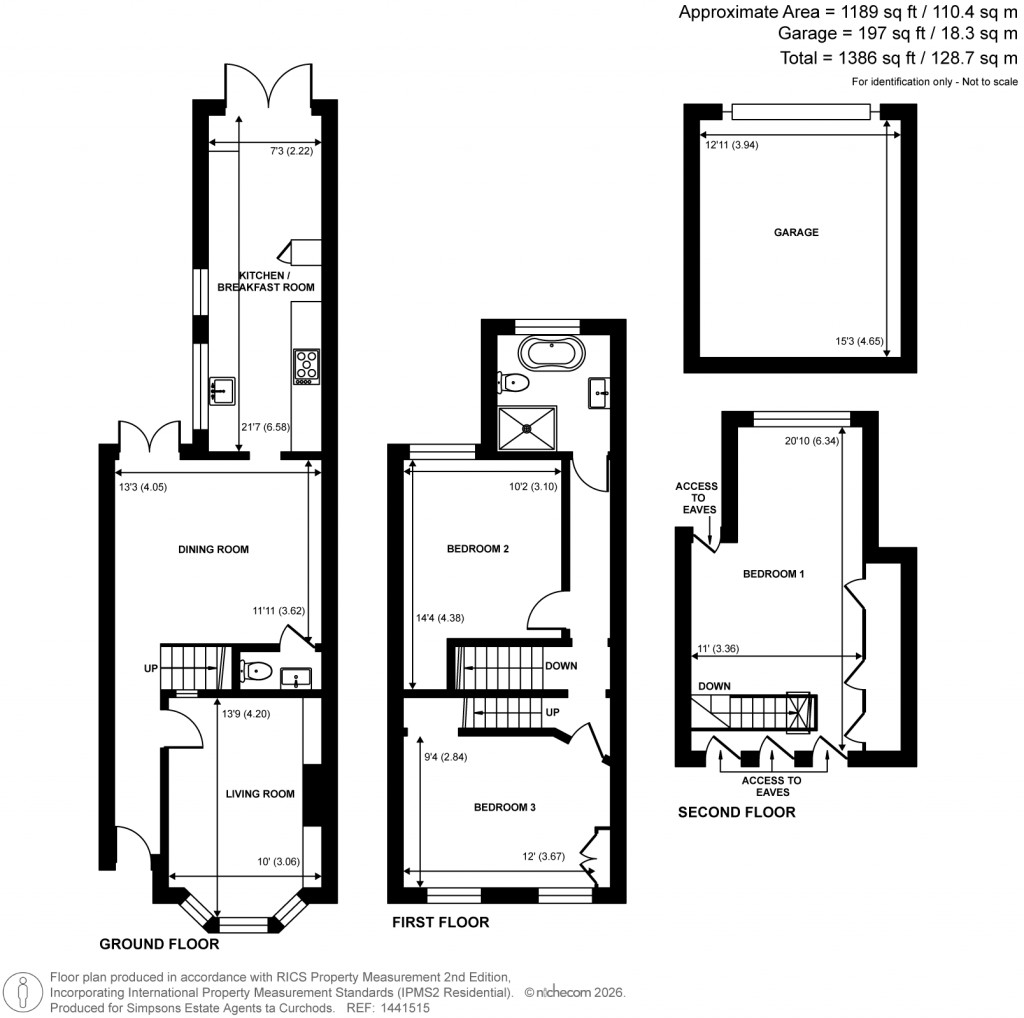 Floorplans For Albany Road, Hersham, Walton-On-Thames