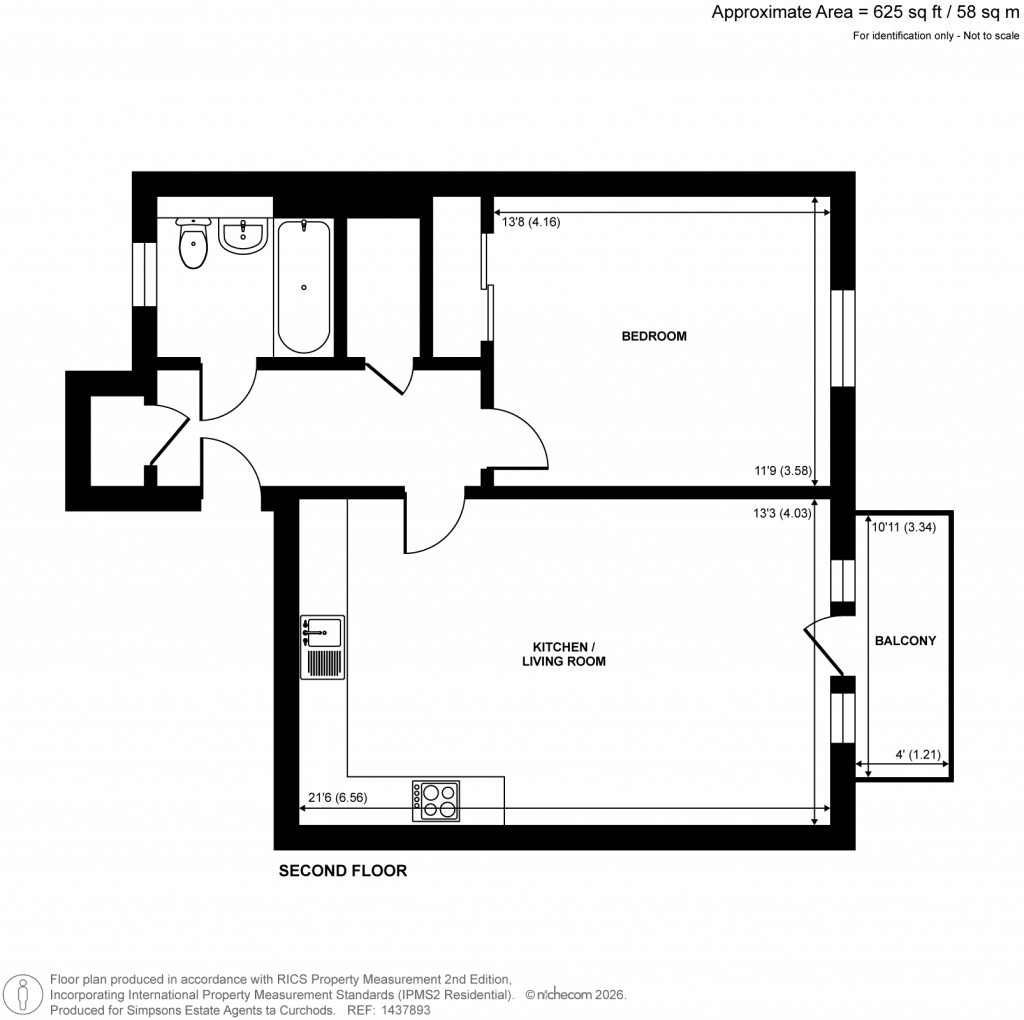 Floorplans For Bell Farm Way, Hersham, Walton-On-Thames
