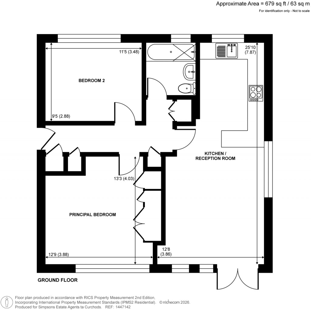 Floorplans For Beechcroft Manor, Weybridge, Surrey