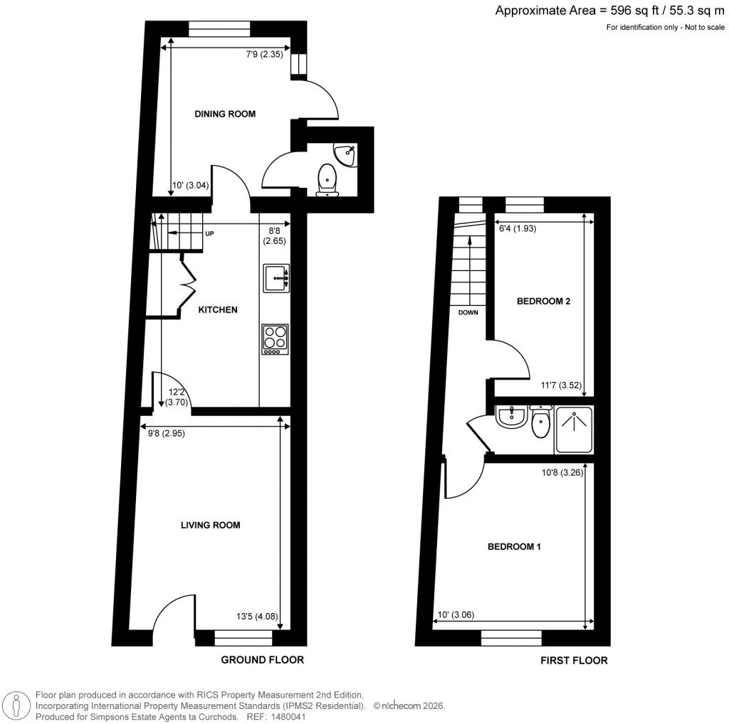 Floorplans For Church Street, Walton-On-Thames, Surrey