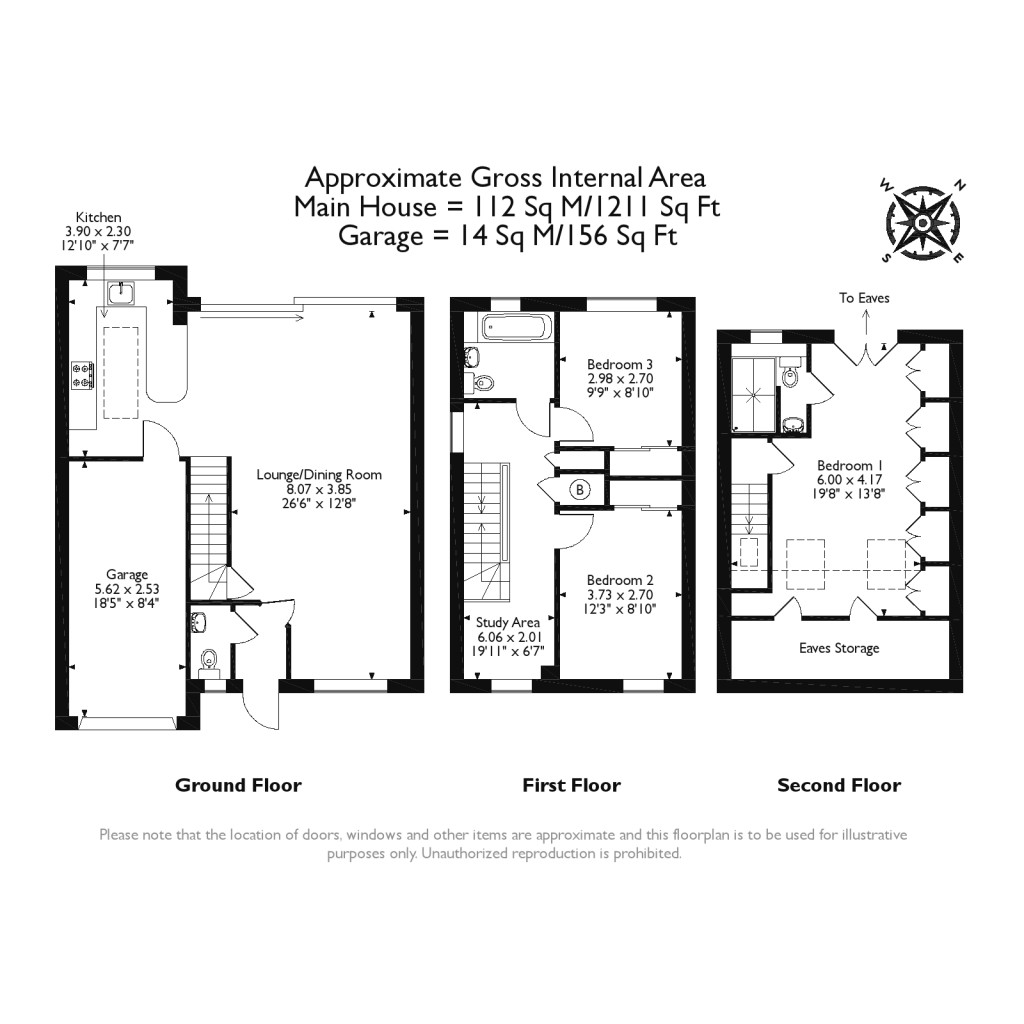 Floorplans For Durrell Way, Shepperton, Surrey