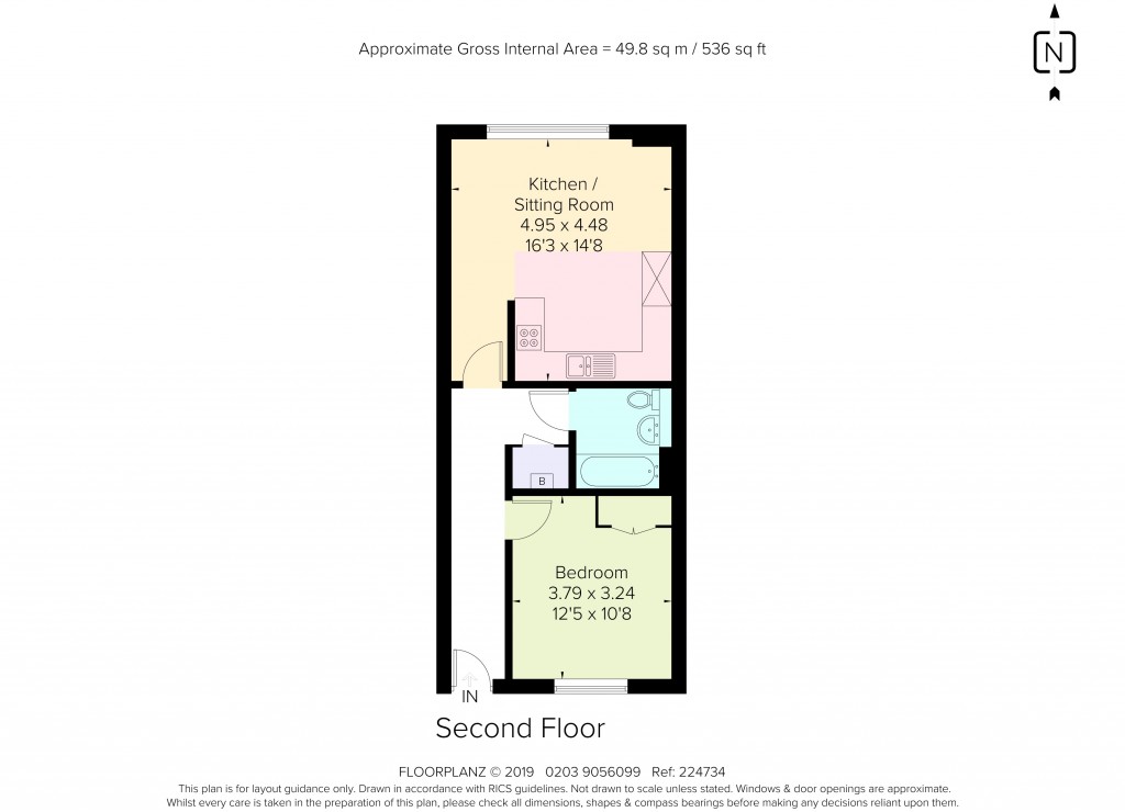 Floorplans For Green Lane, Shepperton, TW17