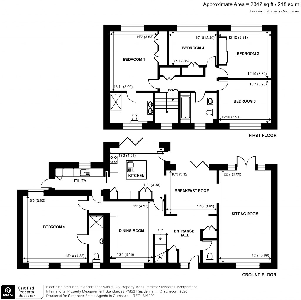 Floorplans For Ashcroft Park, Cobham, KT11