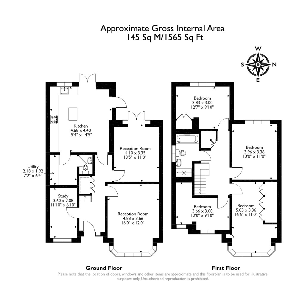 Floorplans For Ember Gardens, Thames Ditton, KT7